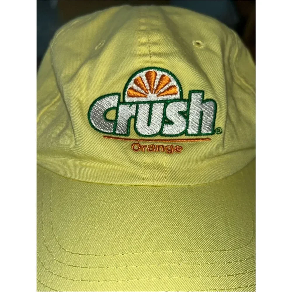 Orange 🍊 Crush 🥤 Embroidered Baseball ⚾️ Cap 🧢